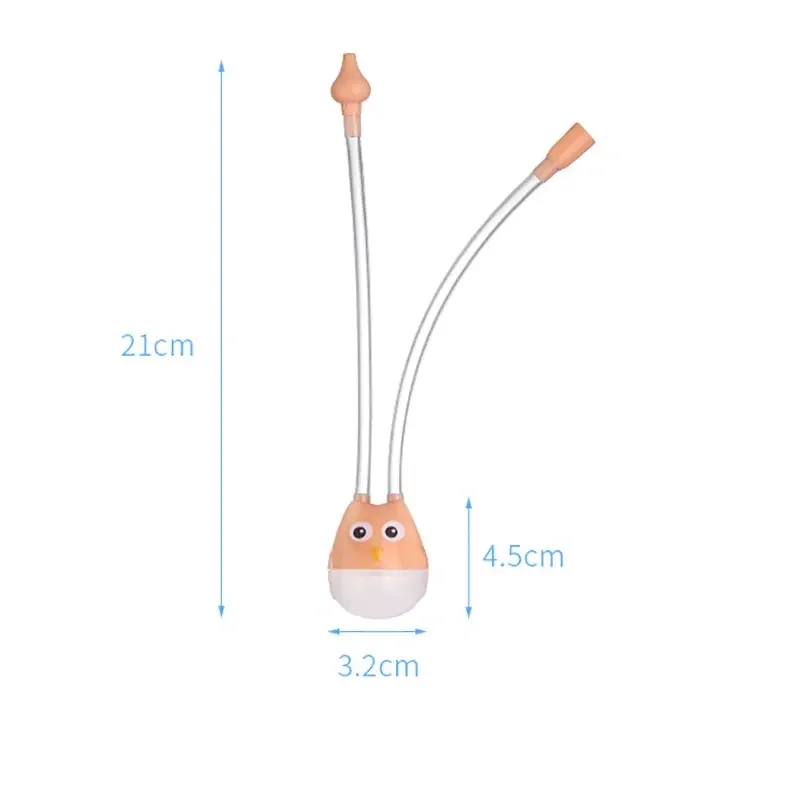 Baby Nasensauger Mund Saug Typ Silikon Booger SaugrohrNasal Absorption Reiniger für Kleinkinder Anti Reflux