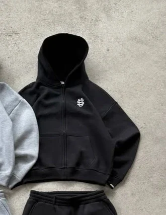 Y2k carta zíper moletom com capuz roupas masculinas ala lake moda moda bordado oversized moletom com capuz jaqueta com zíper