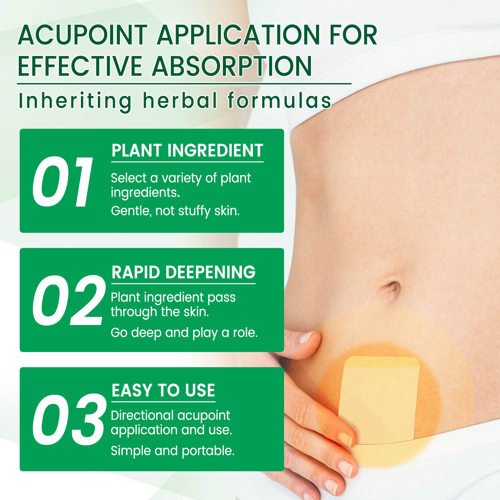 Jaysuing 天然血糖パッチ血液循環を調整血糖値を下げる不織布肌に優しい通気性