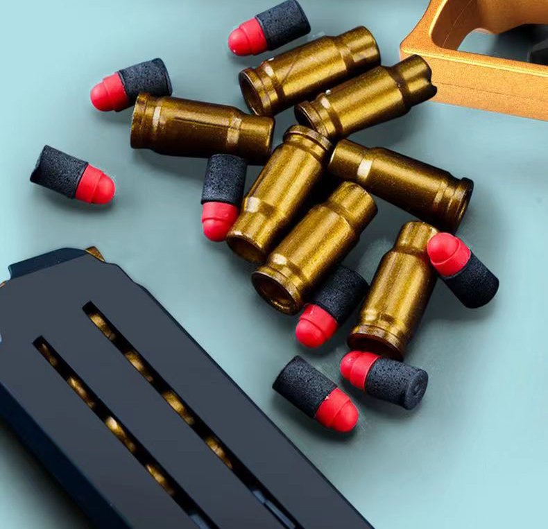 Shell Ejection G17 Soft Bullet Toy Gun Desert Eagle Airsoft Pistol Foam Launcher für Kinder Jungen Geschenk CS Shooting Games Waffen