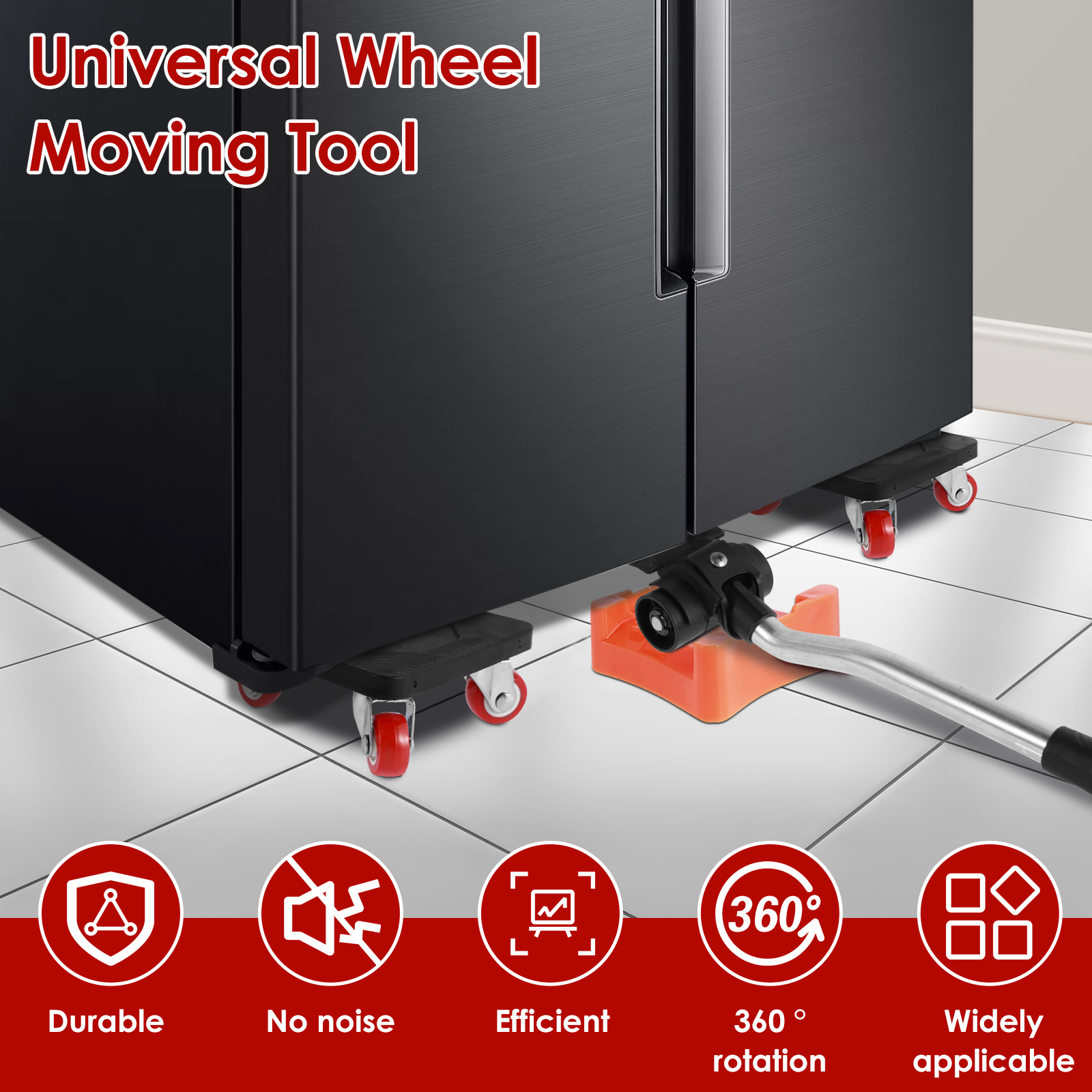 400 キロヘビーデューティ家具リフター輸送ムーバーリフタースライドホイール簡単家具ムーバーツールセットホイールローラーバーハンドツール