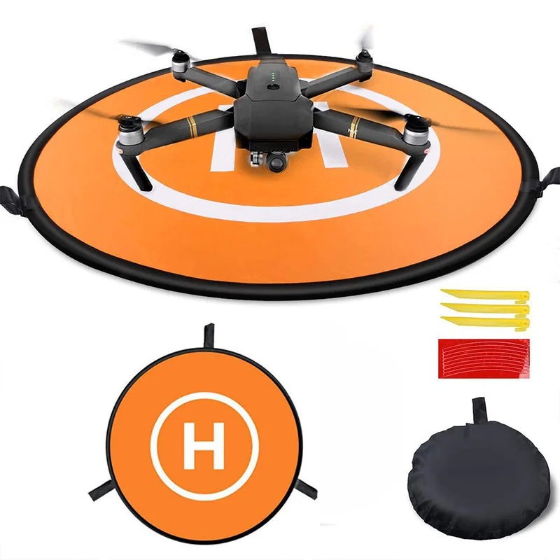 Drone Quadcopters Accessories Universal 55cm Foldable Landing Pad RC Dron Mat Quadcopter Parking Apron Apron Pad