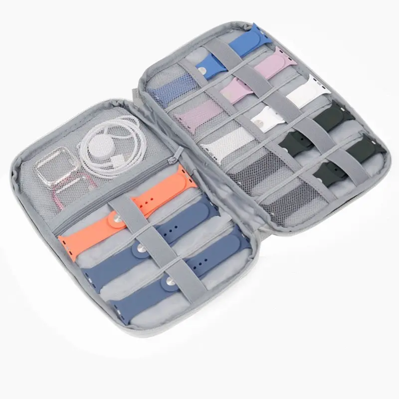กระเป๋าสายนาฬิกาสำหรับกล่องสายนาฬิกา Apple สายรัดข้อมือสมาร์ทวอท์ชเดินทาง kotak penyimpanan tas ที่วางสายนาฬิกา