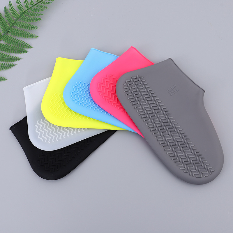 Cubierta de silicona para zapatos, impermeable para la lluvia, protectores de zapatos para hombres y mujeres, Botas de lluvia para interiores y exteriores, cubierta para zapatos lluviosos, zapatos a prueba de agua
