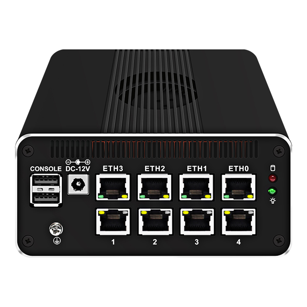 Topton-Dispositivo de Firewall de 12ª generación, enrutador suave, Mini PC Proxmox ESXi, 2x10G, SFP +, Intel i3-N305, N200, N100, 4x, i226-V, 2,5G, DDR5, NVMe