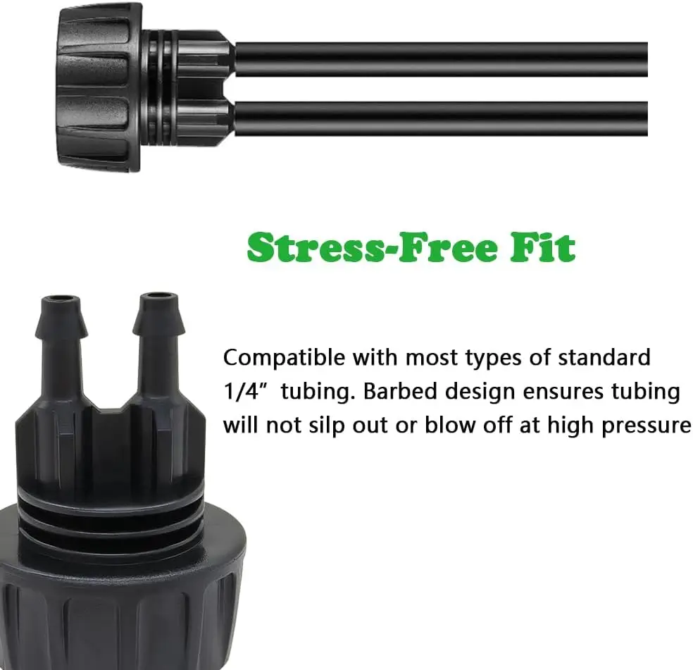 5 ชิ้นพลาสติก Garden Hose Connector Kit ใช้เชื่อมต่อก๊อกน้ําและท่อ, อะแดปเตอร์ก๊อกน้ํา, สําหรับก๊อกน้ํา, จําเป็นสําหรับล้างรถ