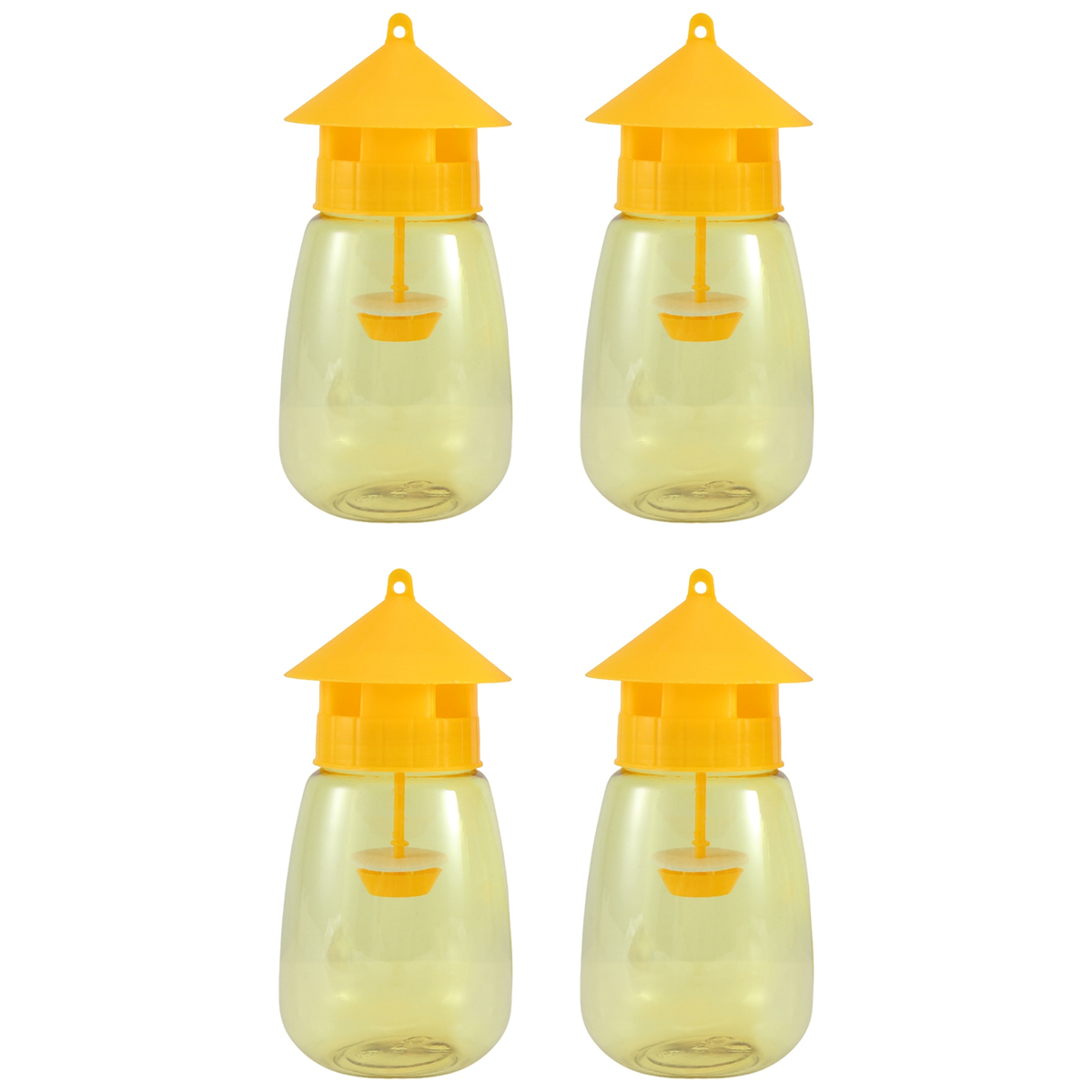 4er Pack Fly wieder verwendbare Fallen, Frucht fliegenfallen Fliegenfänger im Freien