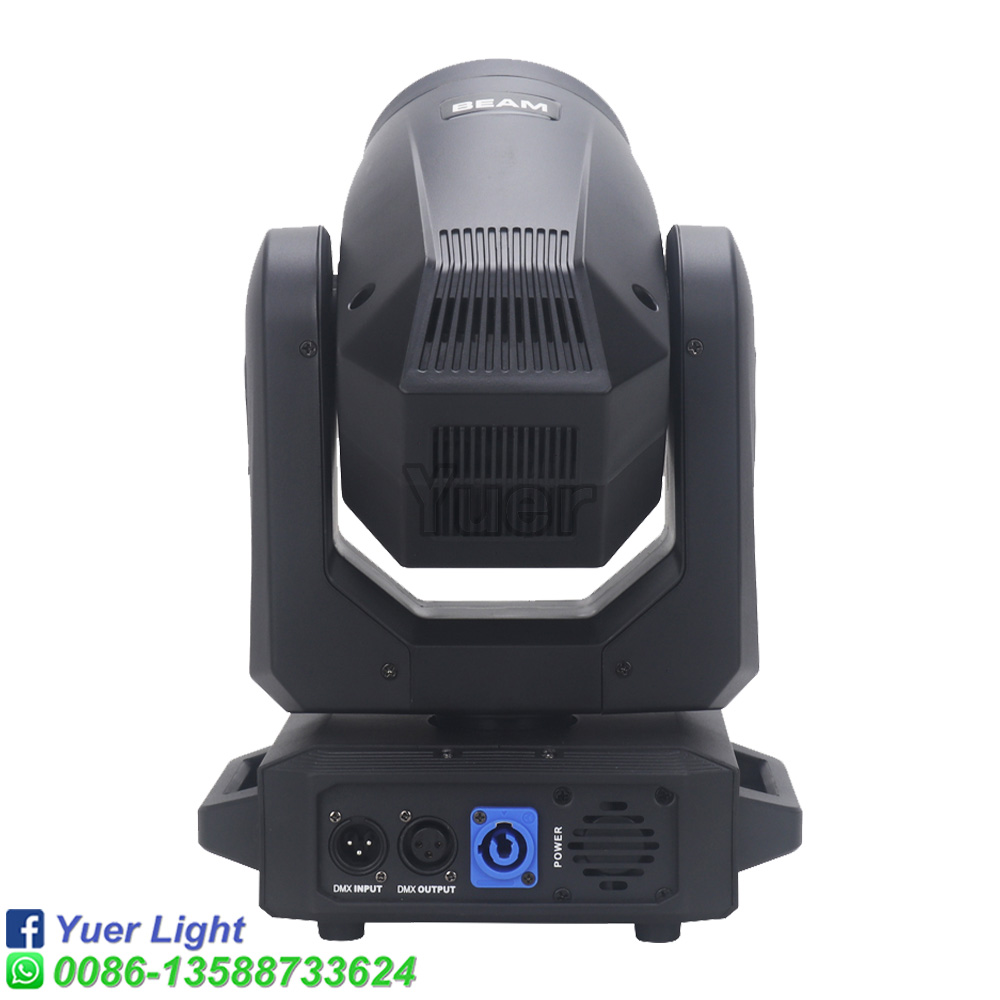 2PCS LED 200W Beam Spot Rotate 18 Prism Gobo Dekoracja ślubna Ruchoma głowica Oświetlenie sceniczne Dj KTV Dance DMX Lights Sharpy