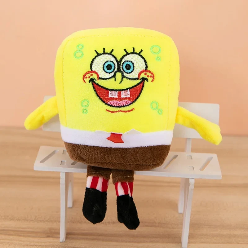 Kawaii anime bob esponja calças quadradas patrick estrela lula molusco eugene h. kabbars gary brinquedo de pelúcia lance travesseiro plushies presente aniversário menino