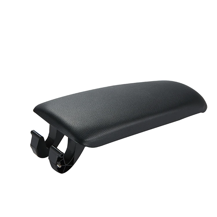 1pc para audi a4 b6 b7 2002-2007 console central braço resto caixa de armazenamento tampa capa acessórios automóveis couro carro braço trava capa