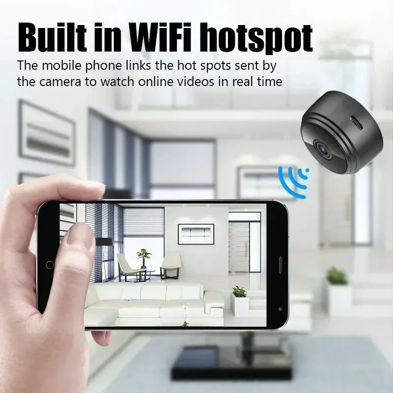 Drahtlose WIFI A9 HD 1080p Home Security Kamera mit Nachtsicht Infrarot Outdoor Sport Überwachung Überwachung System