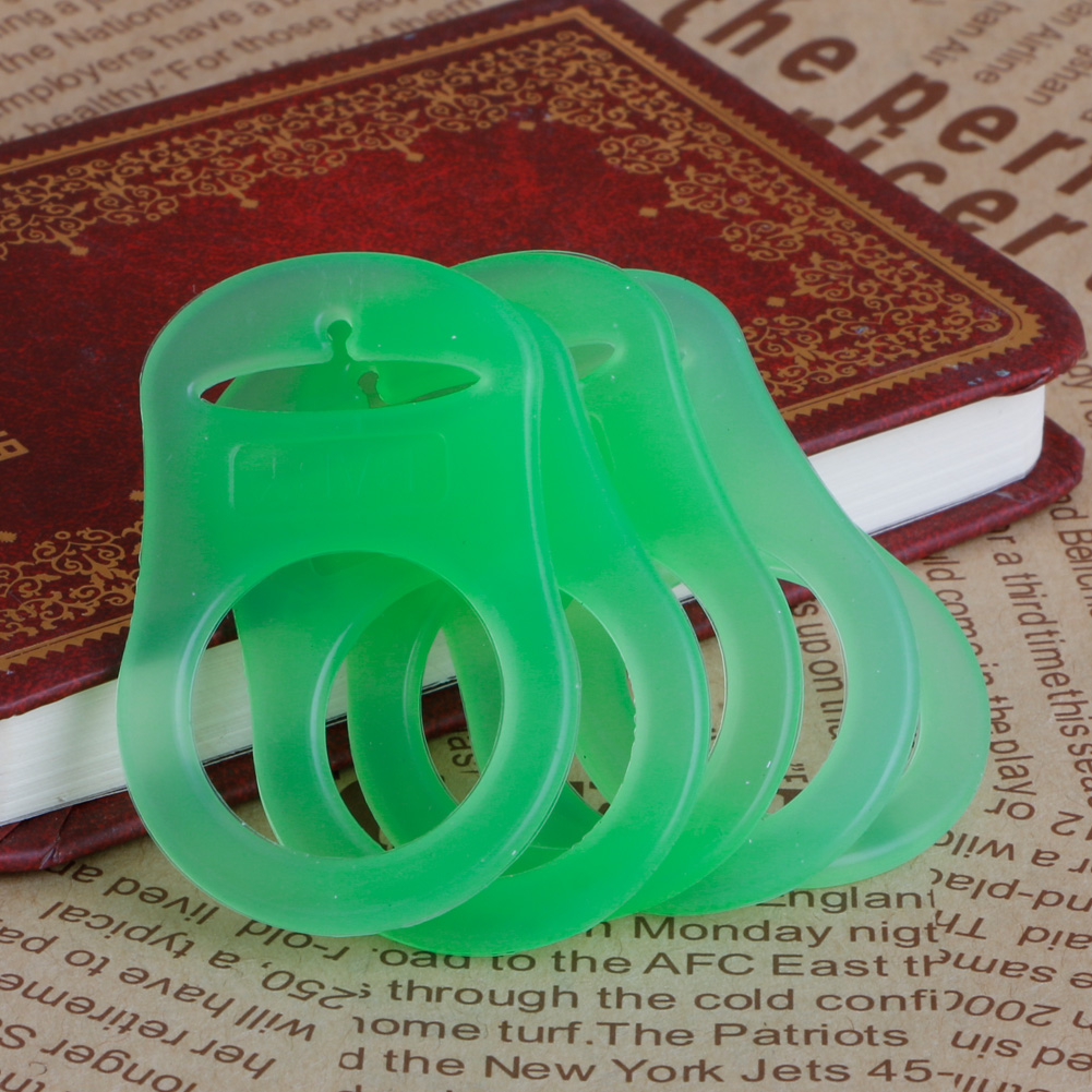 Adaptador Clip soporte para chupete bebé, silicona, multicolor, 5 uds.