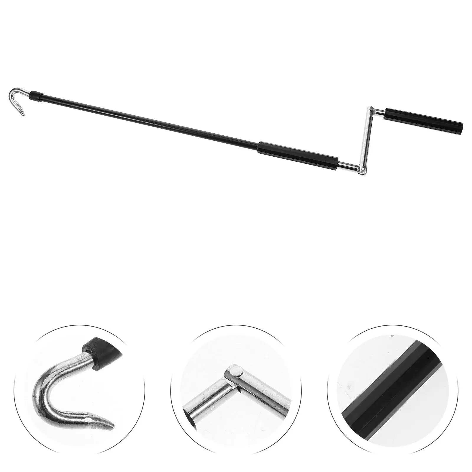 Sunshade Hand Rod Manual Canopy Crank Wand Awning Accessories Handle Replacement Lightweight Awnings Heavy Duty Outdoor Shade