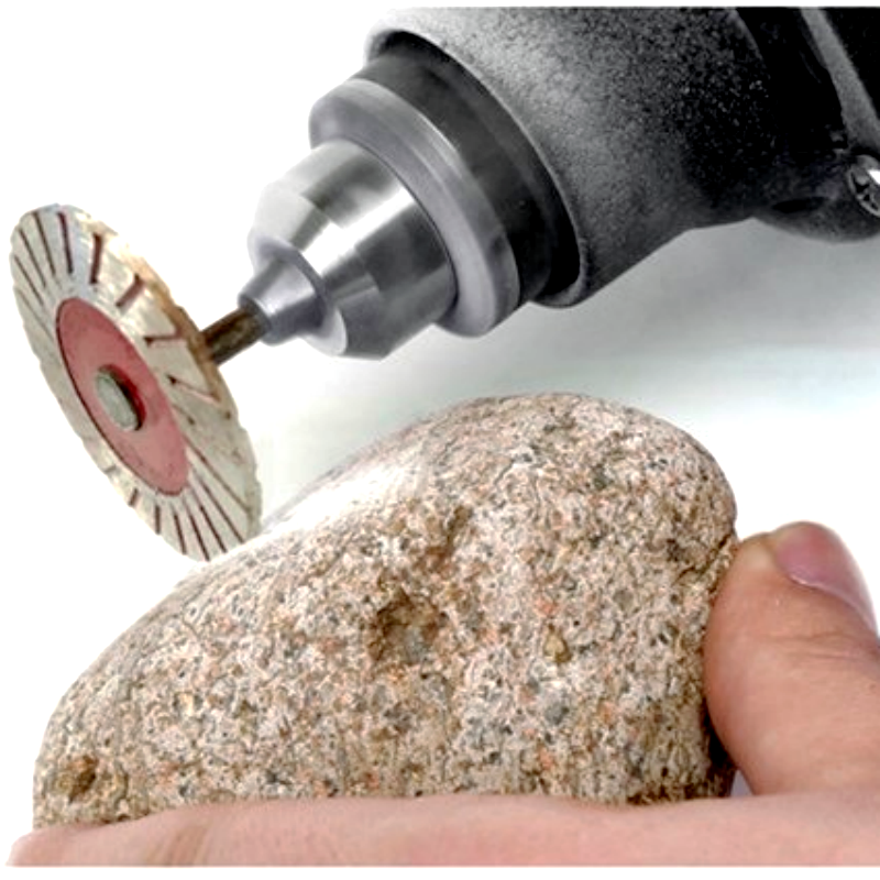 Mini diamond saw blade disc 40mm with Thread Stone cutting disc ceramic tile granite marble Lettering Carving Grinding tool