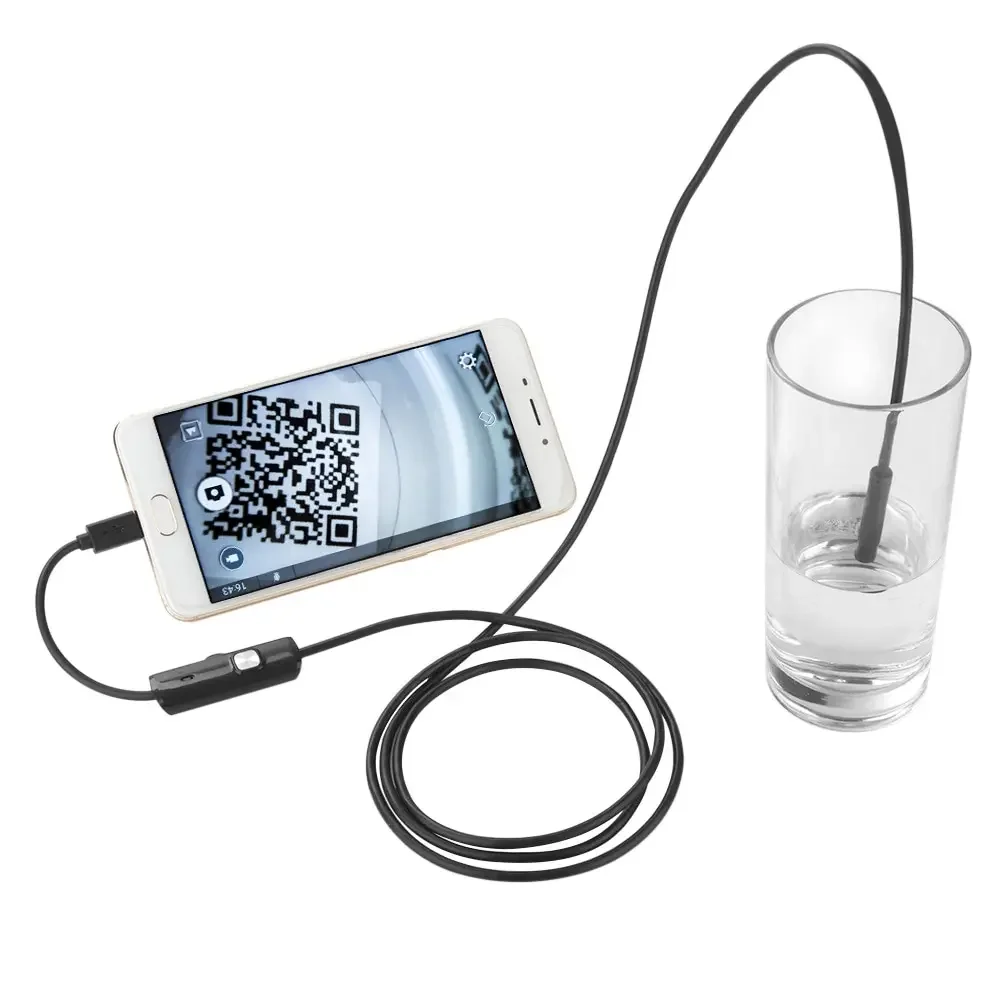 5,5 7 MM Android Endoskop 3 In 1 USB/Micro USB/Typ-C Endoskop Inspektion Kamera Wasserdicht für Smartphone