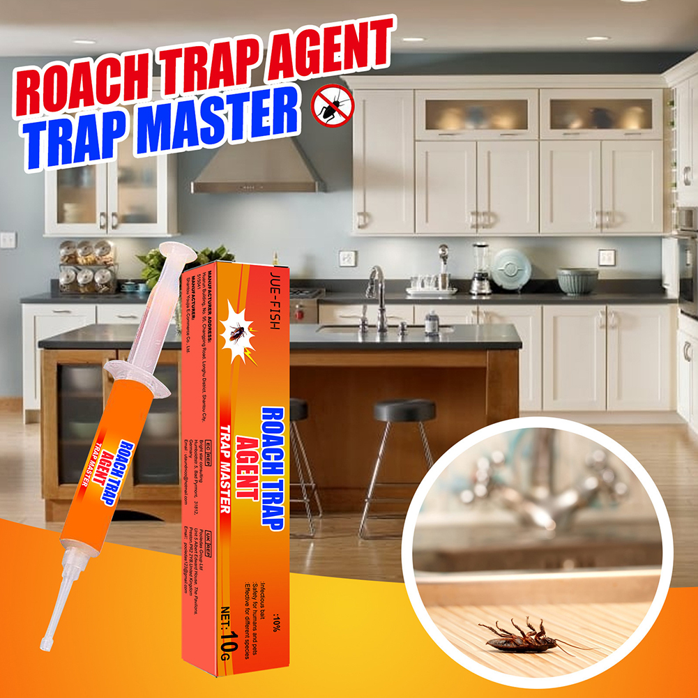 1-10pcs Cockroach Killer Indoor Infestation Effectively Natural Cockroach Repellent Versatile Roach Control Gel for Home Kitchen