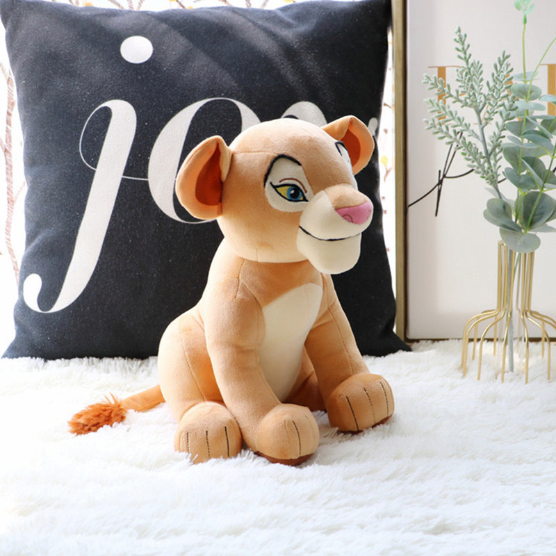 2023 novo 30cm leão rei e filho simba macio crianças boneca jovem simba animais de pelúcia brinquedo das crianças presentes de natal