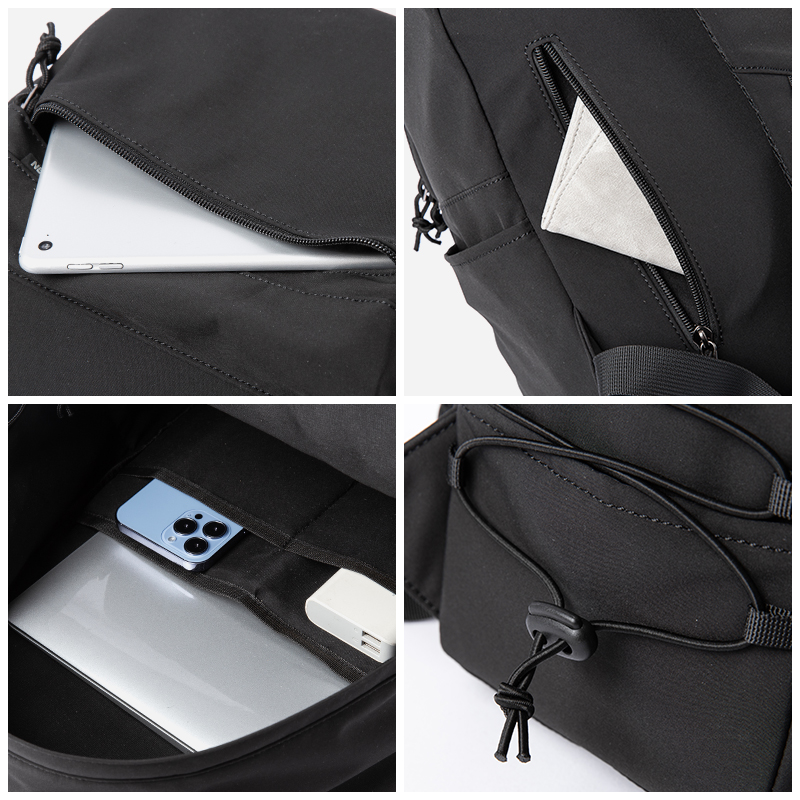 防水ラップトップバックパック,オックスフォードトラベルバックパック,14インチカジュアルユニセックス,10代の若者向けのシンプルで軽い,耐久性のあるバッグ