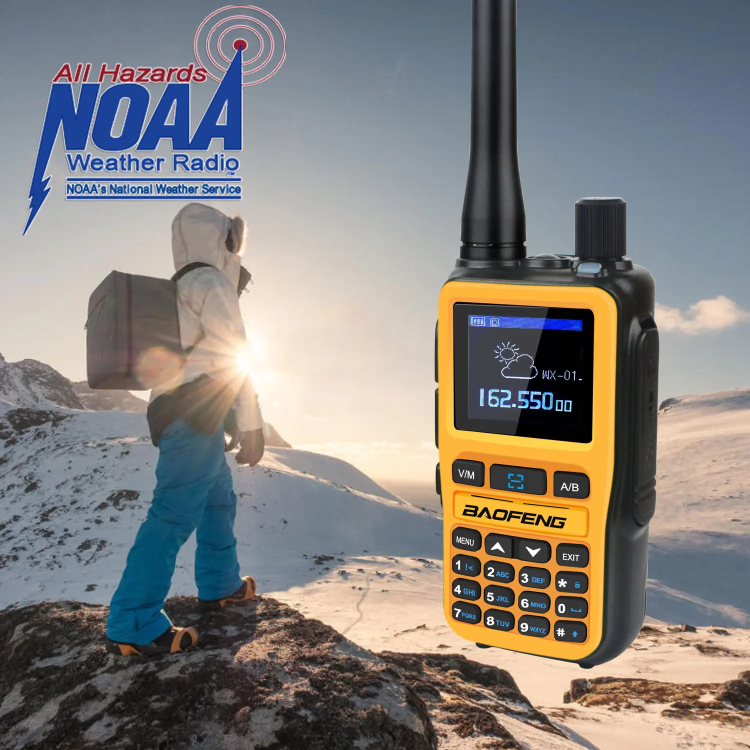 Walkie Talkie Baofeng UV-5R Mini VHF UHF Dual Band TX & RX Multi-band Receive Air Band Vox Amateur Mini Two Way Radio 5RMINI