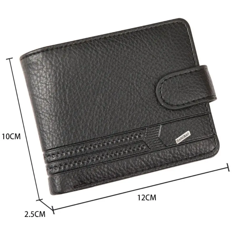 กระเป๋าสตางค์ผู้ชายหนังซิปกระเป๋า Man Slim ผู้ถือบัตรคุณภาพชายสั้น Multi-Card กระเป๋าสตางค์กระเป๋าเหรียญ