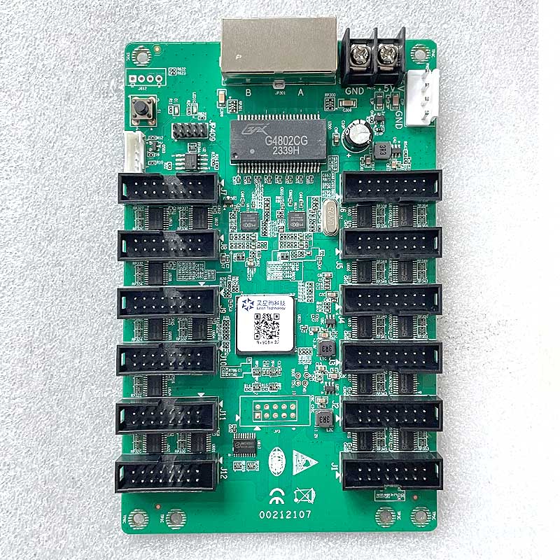 Linsn RV908M32 carte de réception contrôleur mural vidéo écran d'affichage LED matrice RGB HBU75 carte de contrôle de Module polychrome