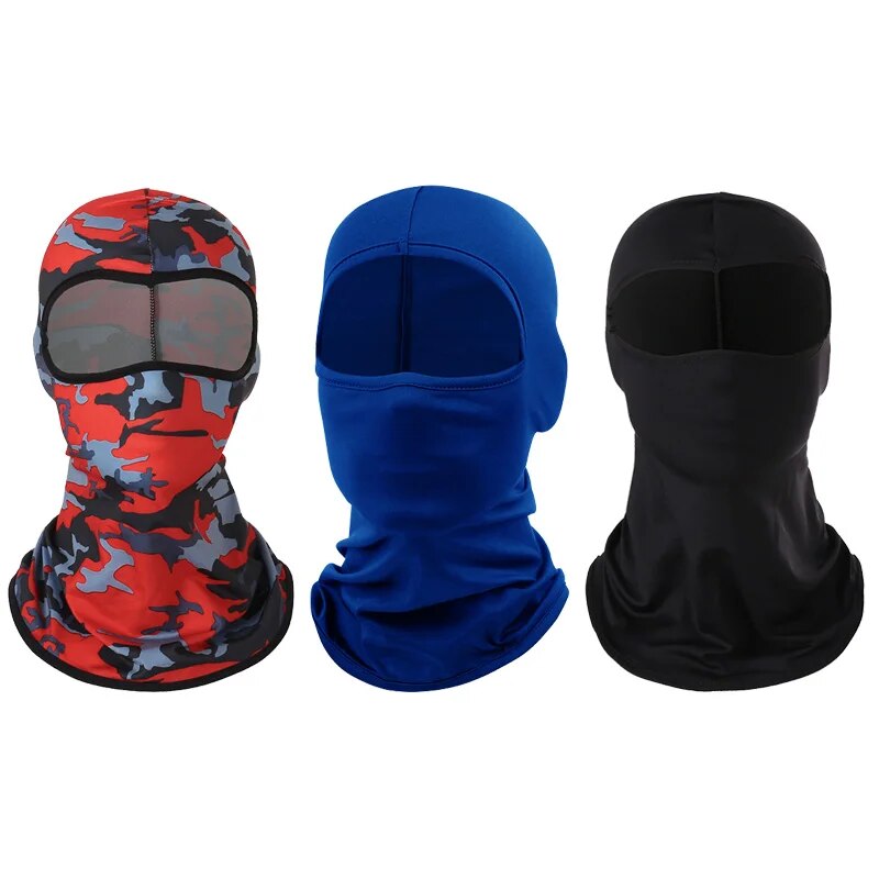 กีฬาผ้าไหมน้ําแข็งครีมกันแดดหน้ากากกันฝุ่นWindproof Masked Hoodขี่Headcoversกีฬาผ้าพันคอBreathableขี่หน้ากาก
