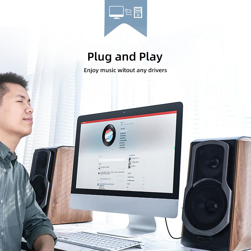 Goldpo RCA 오디오 케이블 스테레오 3.5mm ~ 2RCA 케이블 남성-여성 AUX RCA 잭 Y 분배기 앰프 오디오 홈 시어터 와이어