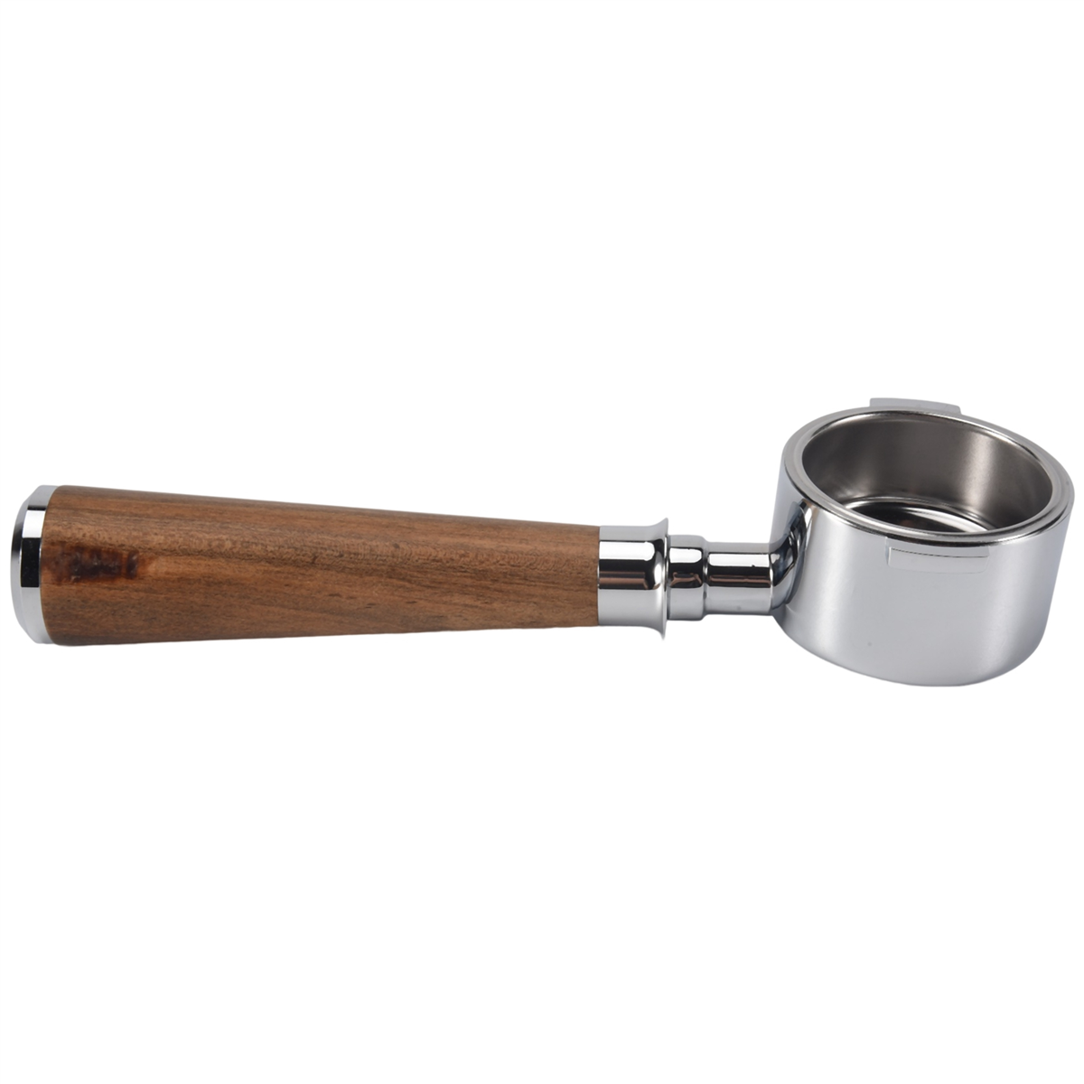 51mm Portafilter for Delonghi ECP3420/EC155/BCO430/EC260, 51mm Bottomless Portafilter 2 Ears Handle Replacement Parts