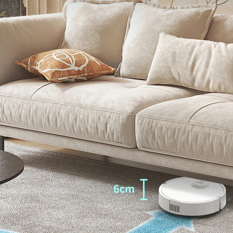 Robot aspirador 3 en 1, recargable por USB, succión de 1000Pa, aspirador robótico y fregona, Combo para el hogar, lavado de suelos, alfombras, pelo de mascotas