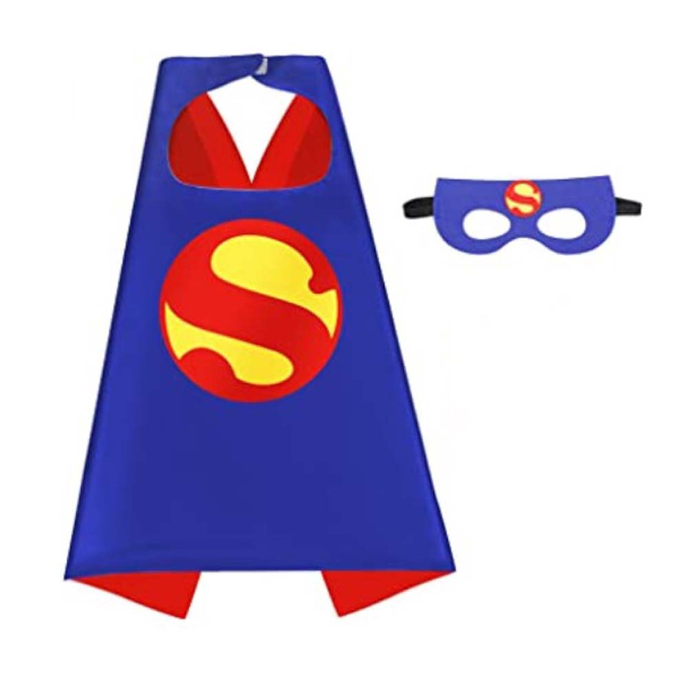 Superhero Capes สําหรับเด็กผู้หญิงของขวัญเด็กการ์ตูนแต่งตัวเครื่องแต่งกาย Party Supplies อีสเตอร์ฮาโลวีนคริสต์มาสของขวัญ