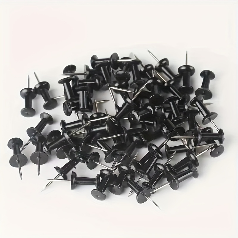 50pcs Push Pins, Photo Postcard Decoration Transparent Tacks for Photo Wall, Bulletin Board, Home Wall, Home Office School