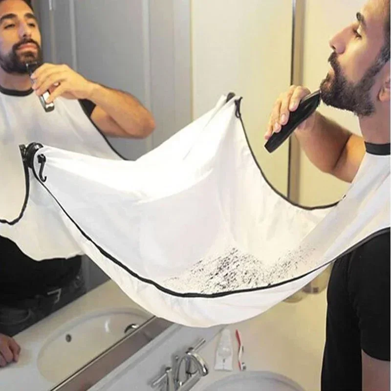 Beard Organizer for Men Hairdressing Capes Household Cleaning Men's Barber Storage Coat to Cut Hair Men's Bathroom Aprons Tools