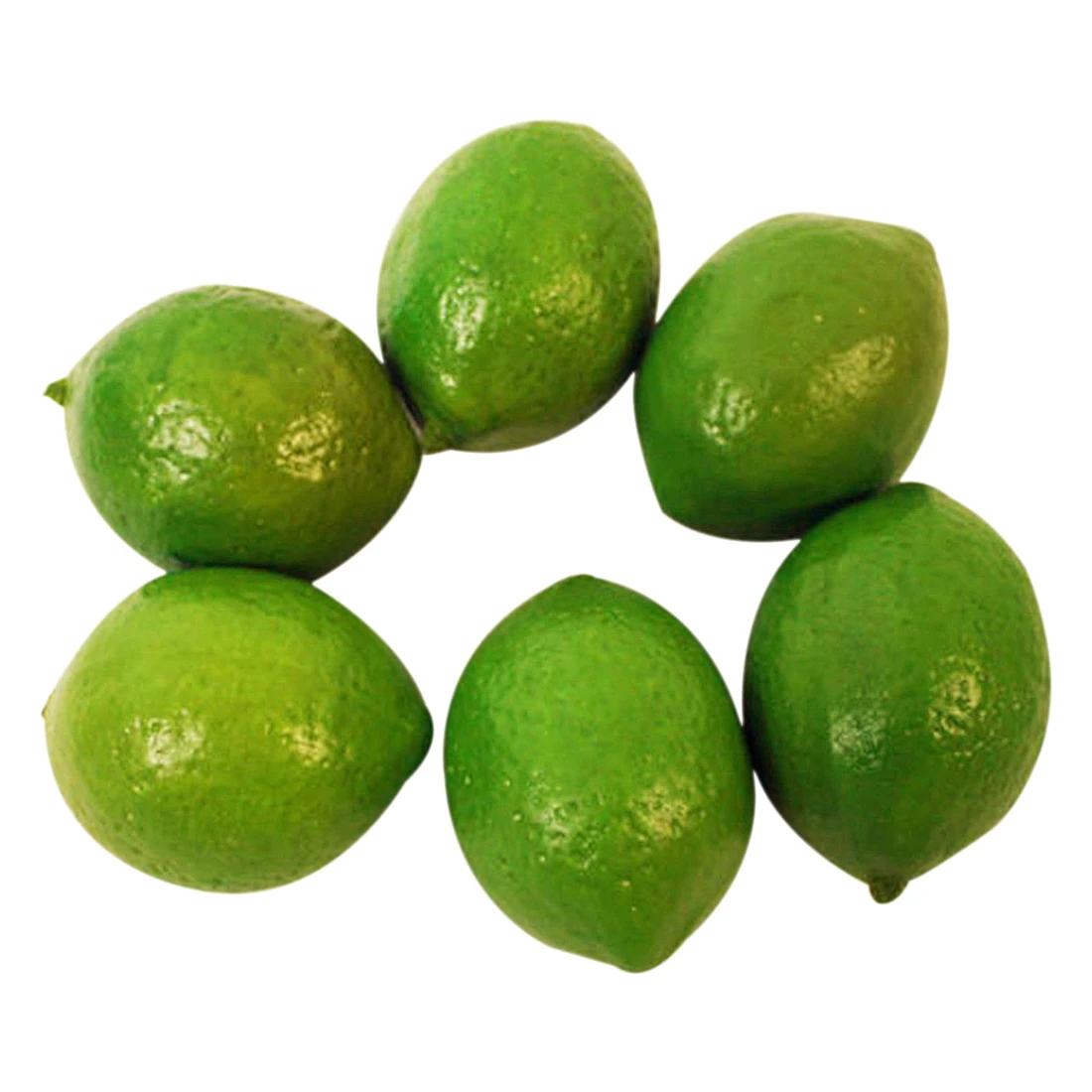 Lifelike Artificial Plastic Lemon Fruit Food, Decoração Home Falso, realista, 6 pcs