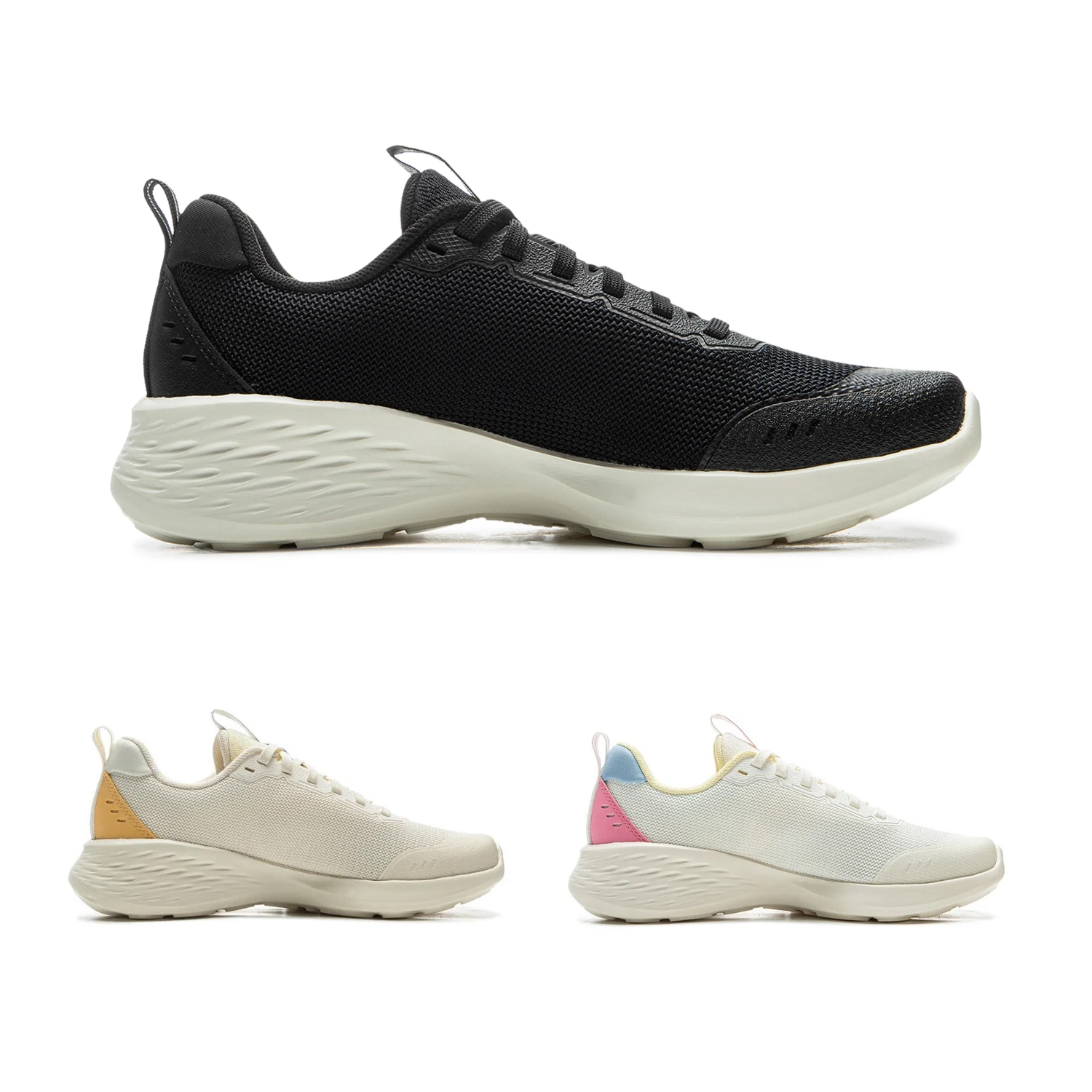 Li-ning zapatillas LIGHTCLOUD para correr para mujer, forro cómodo transpirable, zapatillas Retro con estilo ARSV038