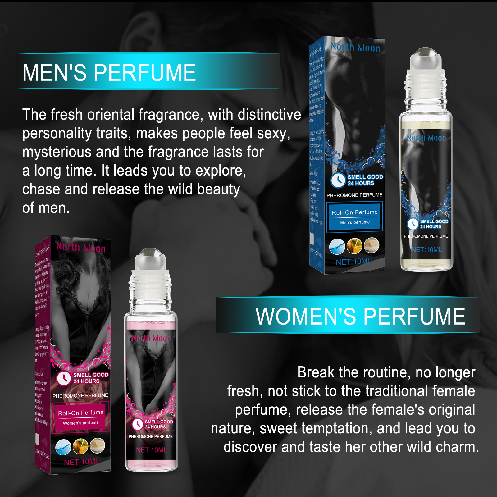 10 ml Original Pheromon Ätherisches Öl Parfüm Dauerhaft Selbstvertrauen Charm Venom Körperspray Unisex Dating Pheromone Köln