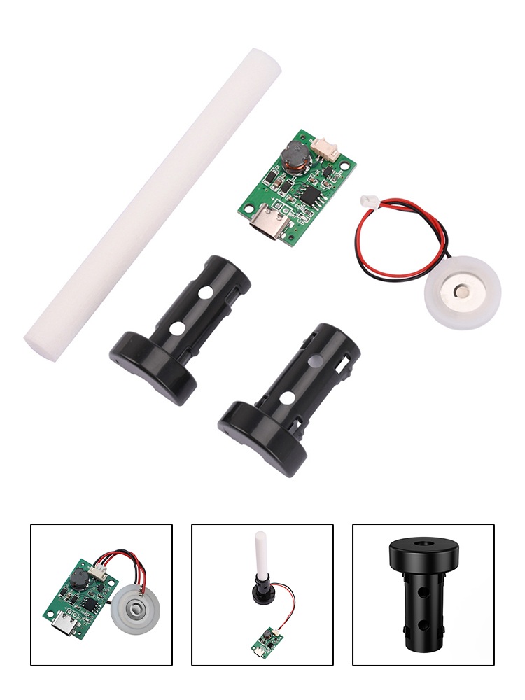Módulo umidificador kit diy pulverizador usb núcleo de algodão escudo com interface tipo c stm32 placa driver umidificador acessórios