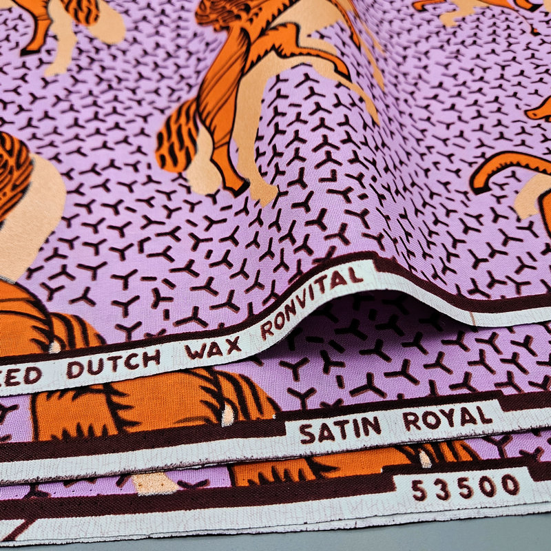 Tecido estampado de cera de algodão africano, tecido batik, impressão com pó de pérola, design popular clássico, 6 jardas por peça