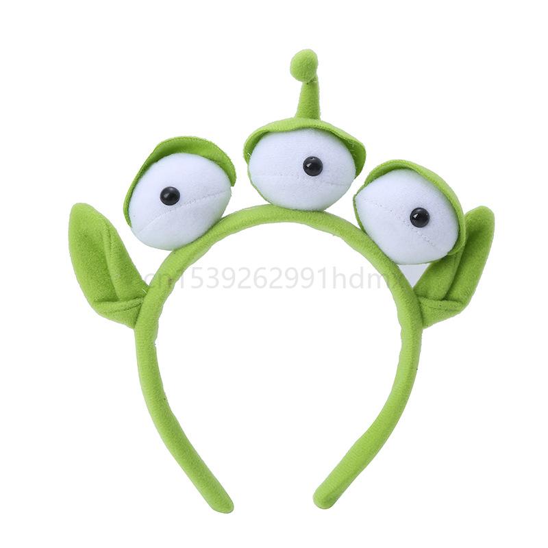Disney Pixar Toy Story Alien Plüsch Stirnband Anime Figur Cosplay Alien Haar Zubehör Haar Hoop Haarband Cartoon Kinder Geschenk