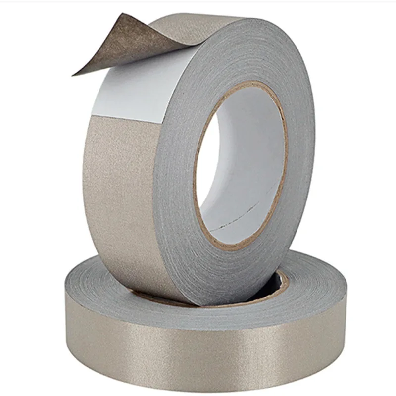 20 Meter Conductive Fabric Cloth Tape 5mm~50mm Width Single-Sided Laptop Cellphone LCD EMI Shielding Adhesive Tape 1PCS