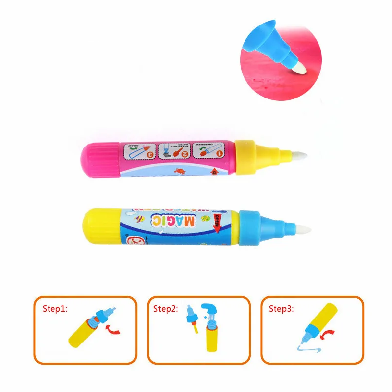 Stylo magique de remplacement pour enfant, jouet d'écriture, peinture à l'eau