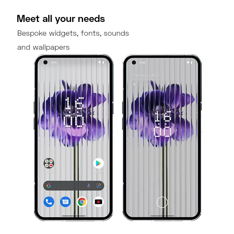 Globalna wersja Nothing Phone 1 5G Smartphone Snapdragon 778G+ 6.55" OLED 120Hz Screen 50 MP Sony IMX766 Sensor 4500 mAh Battery