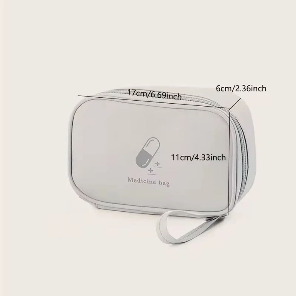 Medikamenten-Aufbewahrungstasche mit großer Kapazität, tragbares medizinisches Set, Heim-Erste-Hilfe-Set, Überlebenstasche, Notfalltasche für das Auto