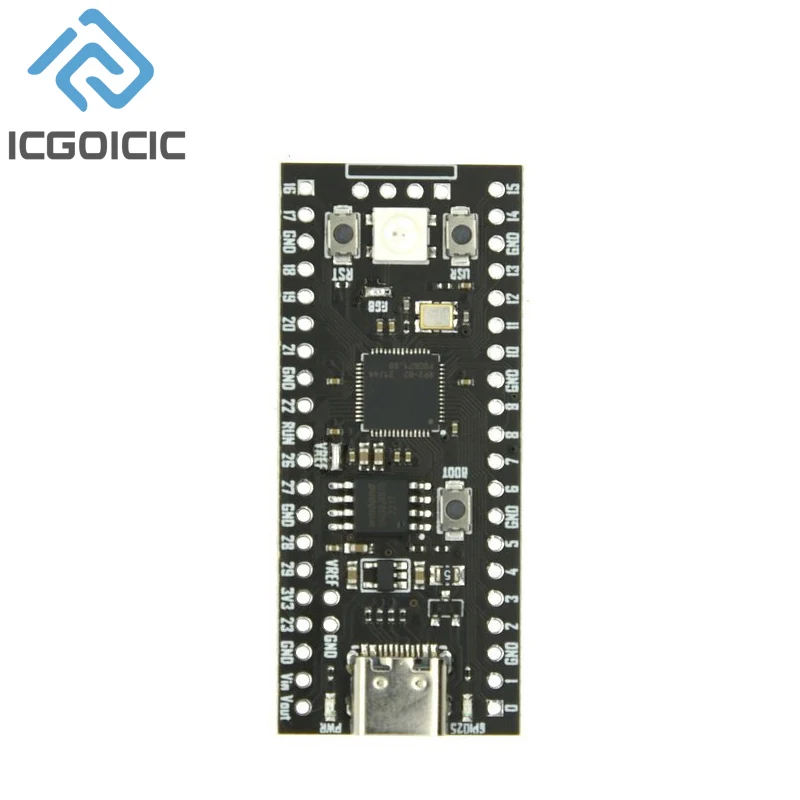 1/5/10pcs RP2040 Scheda centrale TYPE-C USB-C Per Raspberry Core Board 4MB/8MB/16MB RP2 Raspberry Pi Pico Micropython