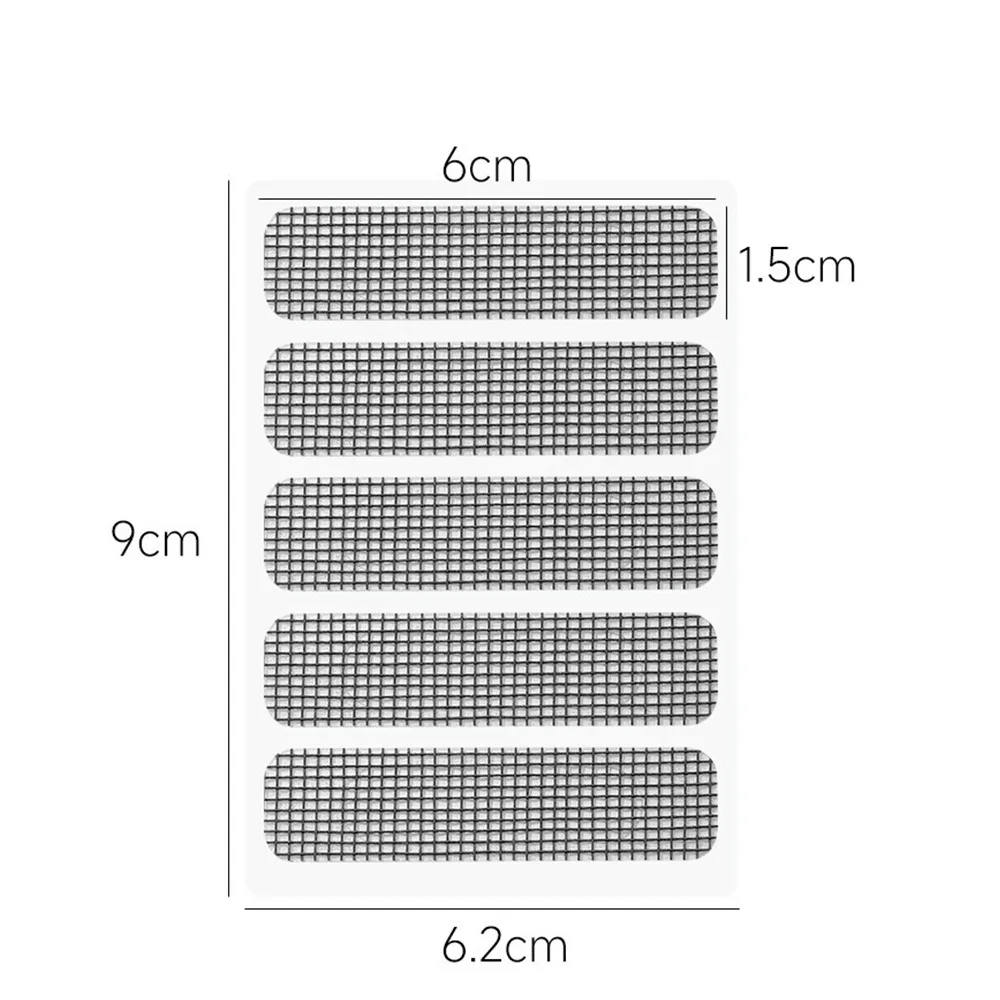 Window Screen Patch Exhaust Grille Window Door Drainage Hole Anti Mosquito Insect Paste Mesh Net Screen Invisible Repair Sticker