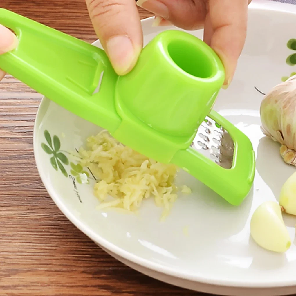 1 Stuks Knoflook Crusher Pers Multi-Functionele Handleiding Gember Knoflook Slijpen Rasp Cutter Knoflook Dunschiller Keukengereedschap