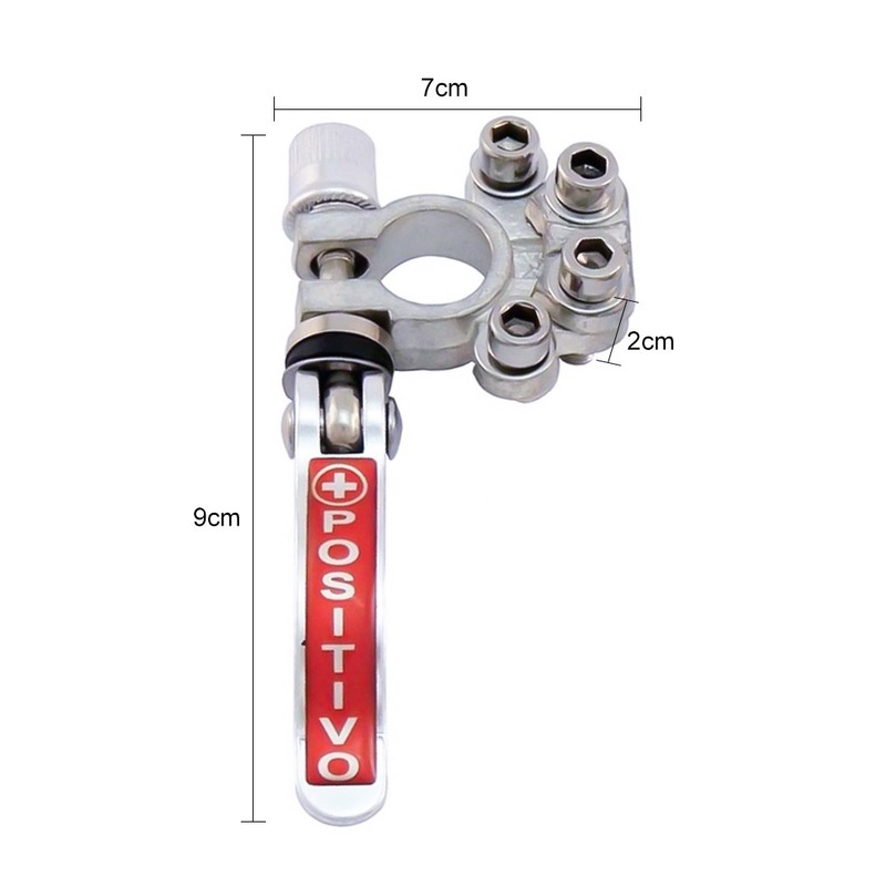 1 ペア車のバッテリー端子クイック切断自動ケーブルコネクタワイヤーケーブルシャットオフコネクタ車の自動車アクセサリー