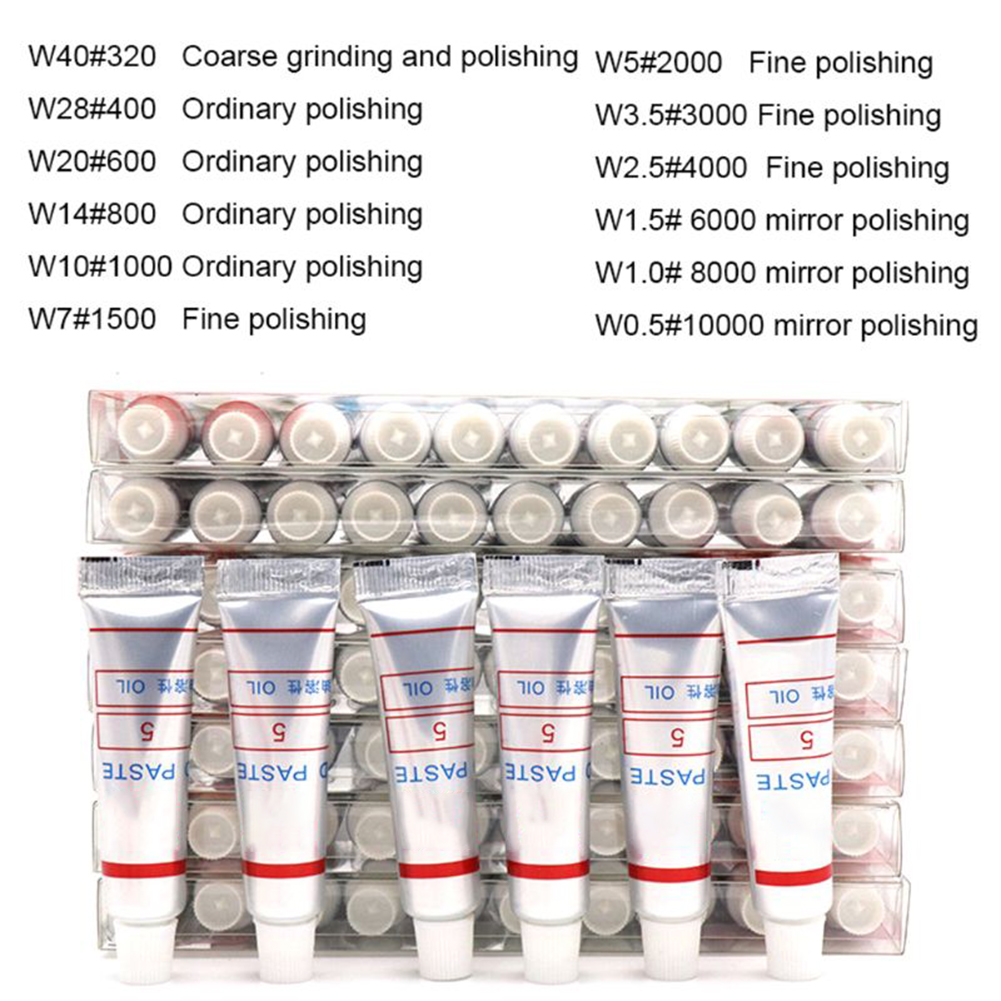 Pasta abrasiva de diamante 320-10000 grit vidro metal moagem lapidando pasteoleous para moagem grossa polimento finebufling