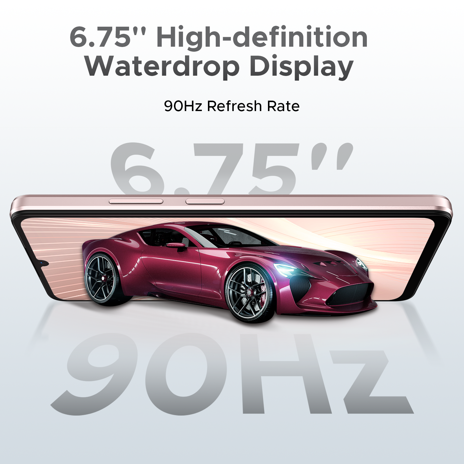 Globale Version Doogee Note58 Pro Android 15 Smartphones 8 GB RAM 256 GB Rom 6250 mAh großer Akku 6,75 Zoll HD+ Display NFC-Handy