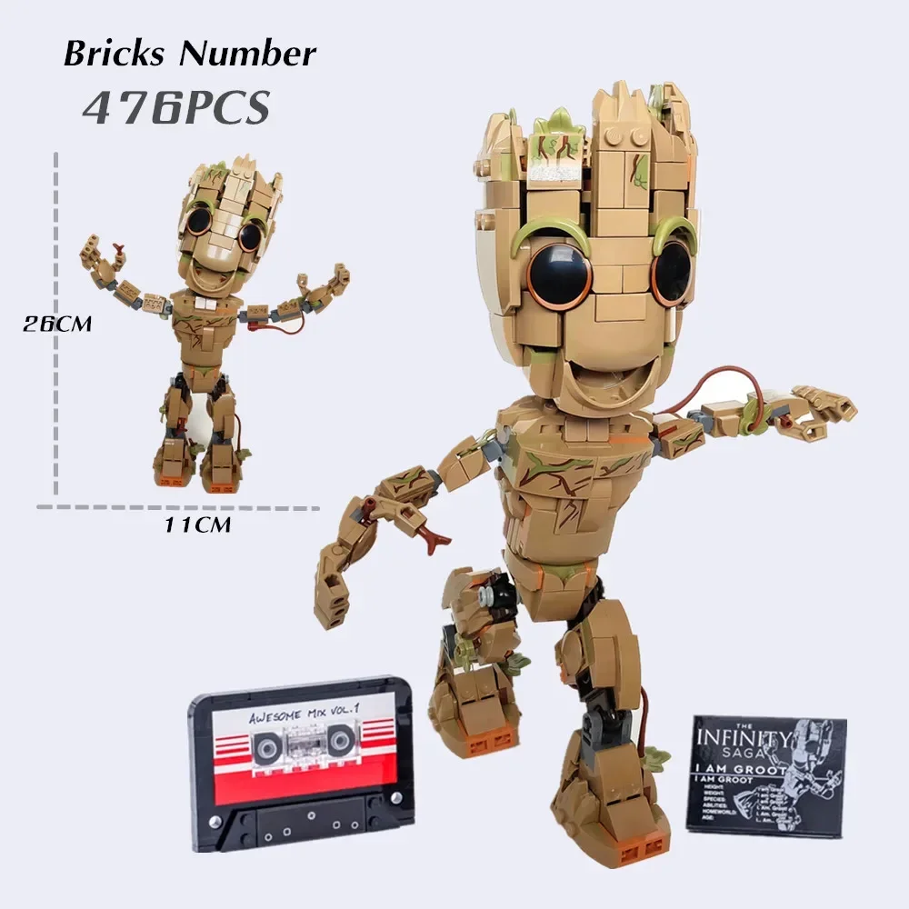 Super Galaxy Heroes Compatible 76217 Building Block อิฐ DIY ของเล่นของขวัญเด็กชุดวันเกิดคริสต์มาส