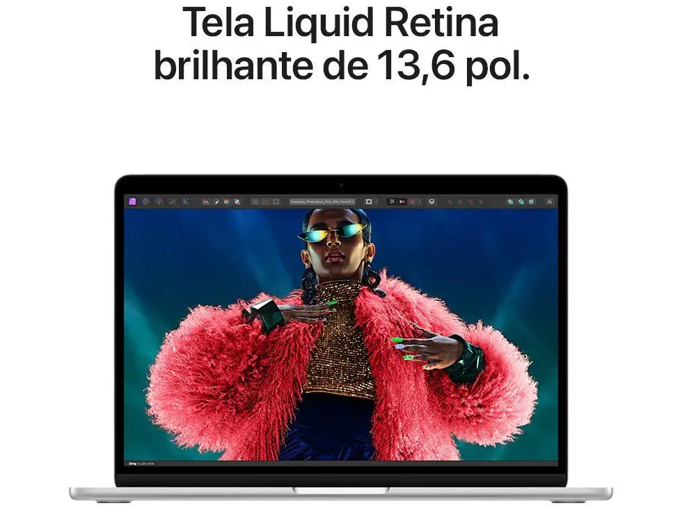 Notebook Macbook Apple Air 13" M3 16GB RAM SSD 256GB Prateado